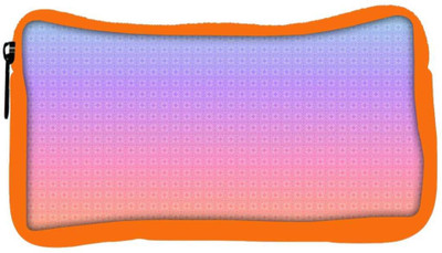 

Snoogg Eco Friendly Canvas Light Colour Motifs Student Pen Pencil Case Coin Purse Pouch Cosmetic Makeup Bag (ORANGE) Pouch(Multicolor)