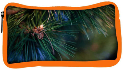 

Snoogg Eco Friendly Canvas Christmas Tree Branch Designer Student Pen Pencil Case Coin Purse Pouch Cosmetic Makeup Bag (ORANGE) Pouch(Multicolor)