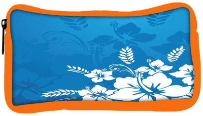 

Snoogg Eco Friendly Canvas Abstract Vector Wallpaper Of Floral Themes In Blue Student Pen Pencil Case Coin Purse Pouch Cosmetic Makeup Bag (ORANGE) Pouch(Multicolor)