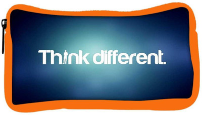 

Snoogg Eco Friendly Canvas Think Different Designer Student Pen Pencil Case Coin Purse Pouch Cosmetic Makeup Bag (ORANGE) Pouch(Multicolor)