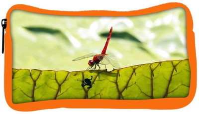 

Snoogg Eco Friendly Canvas Bloody Red Dragonfly Designer Student Pen Pencil Case Coin Purse Pouch Cosmetic Makeup Bag (ORANGE) Pouch(Multicolor)