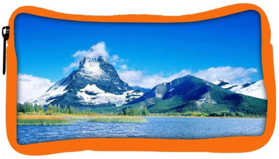 

Snoogg Eco Friendly Canvas Abstract Nature View Designer Student Pen Pencil Case Coin Purse Pouch Cosmetic Makeup Bag (ORANGE) Pouch(Multicolor)