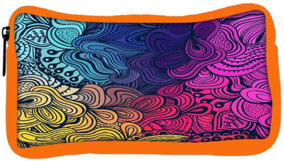 

Snoogg Eco Friendly Canvas Vector Seamless Texture With Abstract Flowers Endless Background Ethnic Sea Student Pen Pencil Case Coin Purse Pouch Cosmetic Makeup Bag (ORANGE) Pouch(Multicolor)