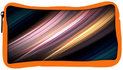 

Snoogg Eco Friendly Canvas Abstract Creamy Pathway Designer Student Pen Pencil Case Coin Purse Pouch Cosmetic Makeup Bag (ORANGE) Pouch(Multicolor)
