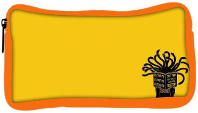 

Snoogg Eco Friendly Canvas Medusa Designer Student Pen Pencil Case Coin Purse Pouch Cosmetic Makeup Bag (ORANGE) Pouch(Multicolor)
