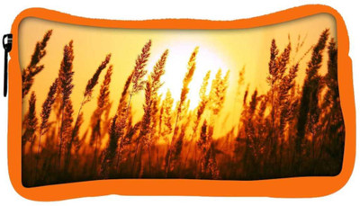

Snoogg Eco Friendly Canvas Small Plants Designer Student Pen Pencil Case Coin Purse Pouch Cosmetic Makeup Bag (ORANGE) Pouch(Multicolor)