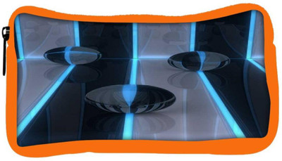 

Snoogg Eco Friendly Canvas Digital Art 3D Balls Bands Designer Student Pen Pencil Case Coin Purse Pouch Cosmetic Makeup Bag (ORANGE) Pouch(Multicolor)