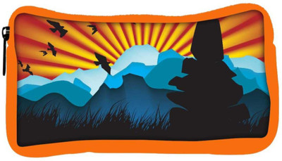 

Snoogg Eco Friendly Canvas Beautiful Landscape Background Student Pen Pencil Case Coin Purse Pouch Cosmetic Makeup Bag (ORANGE) Pouch(Multicolor)