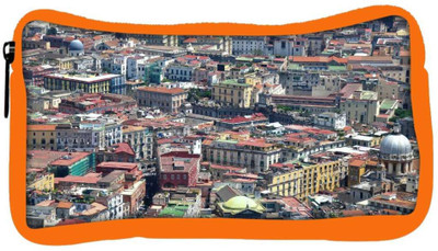 

Snoogg Eco Friendly Canvas Abstract Buildings Designer Student Pen Pencil Case Coin Purse Pouch Cosmetic Makeup Bag (ORANGE) Pouch(Multicolor)