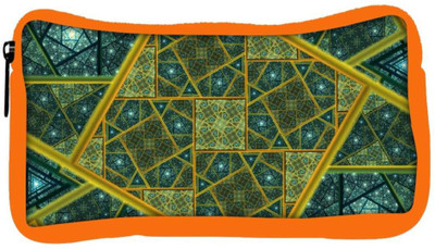 

Snoogg Eco Friendly Canvas Abstract Pattern Design Designer Student Pen Pencil Case Coin Purse Pouch Cosmetic Makeup Bag (ORANGE) Pouch(Multicolor)