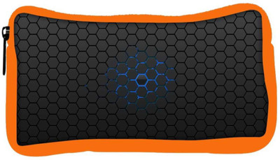 

Snoogg Eco Friendly Canvas Minimalistic Pattern Designer Student Pen Pencil Case Coin Purse Pouch Cosmetic Makeup Bag (ORANGE) Pouch(Multicolor)