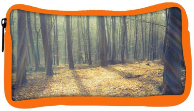 

Snoogg Eco Friendly Canvas Focused Light In Forest Designer Student Pen Pencil Case Coin Purse Pouch Cosmetic Makeup Bag (ORANGE) Pouch(Multicolor)