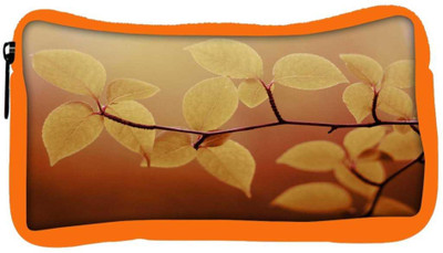 

Snoogg Eco Friendly Canvas Lite Green Leaves Designer Student Pen Pencil Case Coin Purse Pouch Cosmetic Makeup Bag (ORANGE) Pouch(Multicolor)