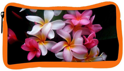 

Snoogg Eco Friendly Canvas White Petals Designer Student Pen Pencil Case Coin Purse Pouch Cosmetic Makeup Bag (ORANGE) Pouch(Multicolor)