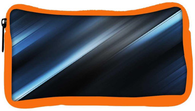 

Snoogg Eco Friendly Canvas Grey And Blue Waves Designer Student Pen Pencil Case Coin Purse Pouch Cosmetic Makeup Bag (ORANGE) Pouch(Multicolor)