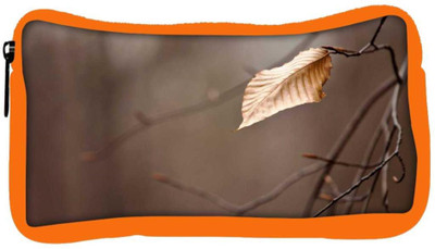 

Snoogg Eco Friendly Canvas Dying Leaf Designer Student Pen Pencil Case Coin Purse Pouch Cosmetic Makeup Bag (ORANGE) Pouch(Multicolor)