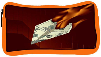 

Snoogg Eco Friendly Canvas Burning Dollar Vector Concept Student Pen Pencil Case Coin Purse Pouch Cosmetic Makeup Bag (ORANGE) Pouch(Multicolor)