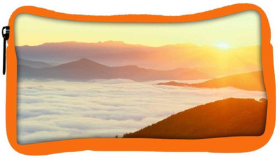 

Snoogg Eco Friendly Canvas Clouds On Hill Top Designer Student Pen Pencil Case Coin Purse Pouch Cosmetic Makeup Bag (ORANGE) Pouch(Multicolor)