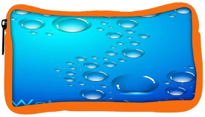 

Snoogg Eco Friendly Canvas Abstract Water Drops Background And Space For Your Text Student Pen Pencil Case Coin Purse Pouch Cosmetic Makeup Bag (ORANGE) Pouch(Multicolor)