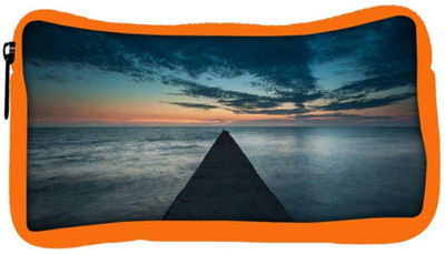 

Snoogg Eco Friendly Canvas Concrete Pier Designer Student Pen Pencil Case Coin Purse Pouch Cosmetic Makeup Bag (ORANGE) Pouch(Multicolor)