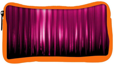 

Snoogg Eco Friendly Canvas Pink Rays Falling Designer Student Pen Pencil Case Coin Purse Pouch Cosmetic Makeup Bag (ORANGE) Pouch(Multicolor)