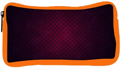 

Snoogg Eco Friendly Canvas Red Pattern Design Designer Student Pen Pencil Case Coin Purse Pouch Cosmetic Makeup Bag (ORANGE) Pouch(Multicolor)