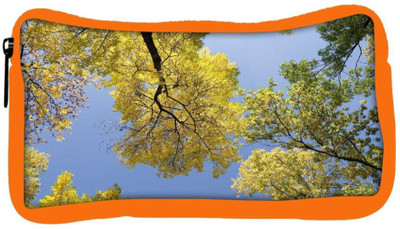 

Snoogg Eco Friendly Canvas Autumn Trees Against The Sky Student Pen Pencil Case Coin Purse Pouch Cosmetic Makeup Bag (ORANGE) Pouch(Multicolor)