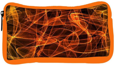 

Snoogg Eco Friendly Canvas Grungy Flames Background Student Pen Pencil Case Coin Purse Pouch Cosmetic Makeup Bag (ORANGE) Pouch(Multicolor)