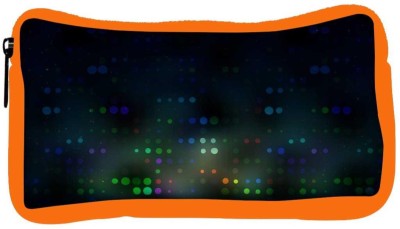 

Snoogg Eco Friendly Canvas Blurred Dots Designer Student Pen Pencil Case Coin Purse Pouch Cosmetic Makeup Bag (ORANGE) Pouch(Multicolor)