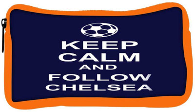 

Snoogg Eco Friendly Canvas Keep Calm And Follow Chelsea Student Pen Pencil Case Coin Purse Pouch Cosmetic Makeup Bag (ORANGE) Pouch(Multicolor)