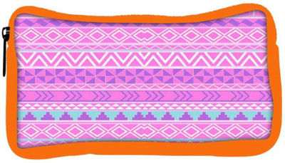 

Snoogg Eco Friendly Canvas Pink Aztec Pattern Student Pen Pencil Case Coin Purse Pouch Cosmetic Makeup Bag (ORANGE) Pouch(Multicolor)
