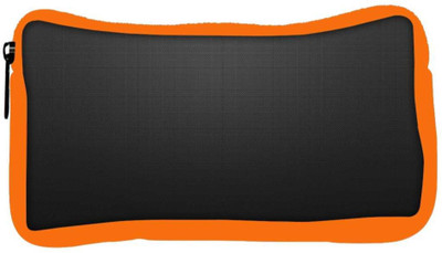 

Snoogg Eco Friendly Canvas Plain Black Wall Designer Student Pen Pencil Case Coin Purse Pouch Cosmetic Makeup Bag (ORANGE) Pouch(Multicolor)