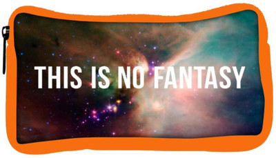 

Snoogg Eco Friendly Canvas This Is Not Fantasy Student Pen Pencil Case Coin Purse Pouch Cosmetic Makeup Bag (ORANGE) Pouch(Multicolor)