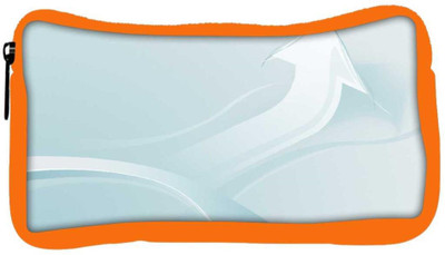 

Snoogg Eco Friendly Canvas White Arrow Designer Student Pen Pencil Case Coin Purse Pouch Cosmetic Makeup Bag (ORANGE) Pouch(Multicolor)