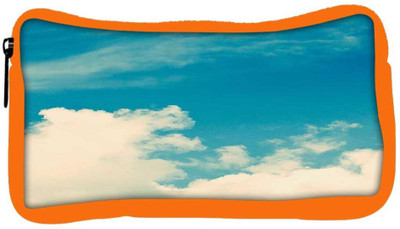 

Snoogg Eco Friendly Canvas Cloudy Days Student Pen Pencil Case Coin Purse Pouch Cosmetic Makeup Bag (ORANGE) Pouch(Multicolor)