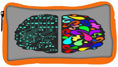 

Snoogg Eco Friendly Canvas Logic And Creative Brain 2412 Student Pen Pencil Case Coin Purse Pouch Cosmetic Makeup Bag (ORANGE) Pouch(Multicolor)