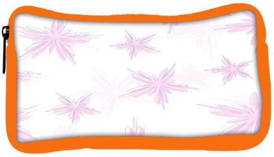 

Snoogg Eco Friendly Canvas Abstract Pink White Pattern Designer Student Pen Pencil Case Coin Purse Pouch Cosmetic Makeup Bag (ORANGE) Pouch(Multicolor)