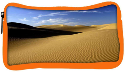

Snoogg Eco Friendly Canvas Desert Sand Designer Student Pen Pencil Case Coin Purse Pouch Cosmetic Makeup Bag (ORANGE) Pouch(Multicolor)