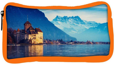 

Snoogg Eco Friendly Canvas Lake Geneva Designer Student Pen Pencil Case Coin Purse Pouch Cosmetic Makeup Bag (ORANGE) Pouch(Multicolor)