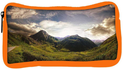 

Snoogg Eco Friendly Canvas Nature Pattern Design Designer Student Pen Pencil Case Coin Purse Pouch Cosmetic Makeup Bag (ORANGE) Pouch(Multicolor)