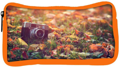 

Snoogg Eco Friendly Canvas Vintage Camera Designer Student Pen Pencil Case Coin Purse Pouch Cosmetic Makeup Bag (ORANGE) Pouch(Multicolor)