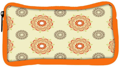 

Snoogg Eco Friendly Canvas Multiple Design Cream Pattern Designer Student Pen Pencil Case Coin Purse Pouch Cosmetic Makeup Bag (ORANGE) Pouch(Multicolor)