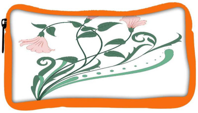 

Snoogg Eco Friendly Canvas Creative Vintage Flourish Student Pen Pencil Case Coin Purse Pouch Cosmetic Makeup Bag (ORANGE) Pouch(Multicolor)