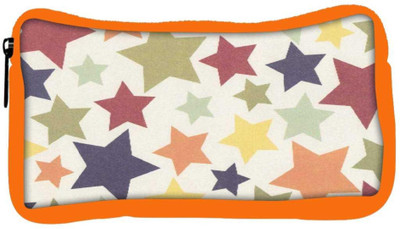 

Snoogg Eco Friendly Canvas Colorful Stars 2608 Student Pen Pencil Case Coin Purse Pouch Cosmetic Makeup Bag (ORANGE) Pouch(Multicolor)