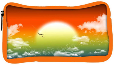 

Snoogg Eco Friendly Canvas Fantasy Sunset Student Pen Pencil Case Coin Purse Pouch Cosmetic Makeup Bag (ORANGE) Pouch(Multicolor)