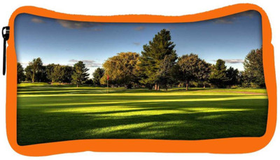 

Snoogg Eco Friendly Canvas Golf Park Designer Student Pen Pencil Case Coin Purse Pouch Cosmetic Makeup Bag (ORANGE) Pouch(Multicolor)