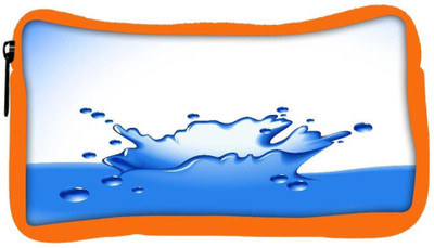 

Snoogg Eco Friendly Canvas Clear Water Splash Vector Student Pen Pencil Case Coin Purse Pouch Cosmetic Makeup Bag (ORANGE) Pouch(Multicolor)