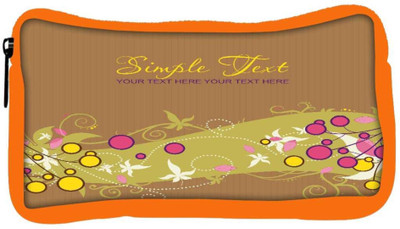 

Snoogg Eco Friendly Canvas Simple Text Brown Designer Student Pen Pencil Case Coin Purse Pouch Cosmetic Makeup Bag (ORANGE) Pouch(Multicolor)
