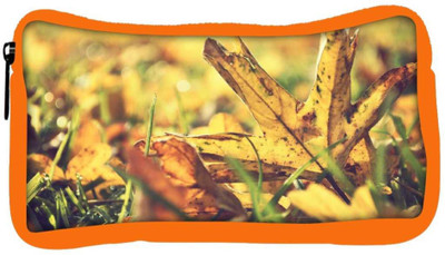 

Snoogg Eco Friendly Canvas Dry Leaves In Garden Designer Student Pen Pencil Case Coin Purse Pouch Cosmetic Makeup Bag (ORANGE) Pouch(Multicolor)