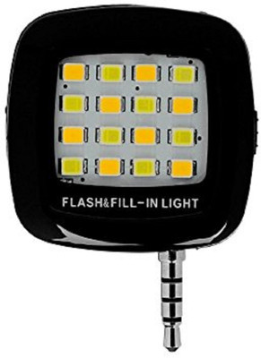 

Mobone 3.5 Selfie Flash(Adjustable Brightness Black)
